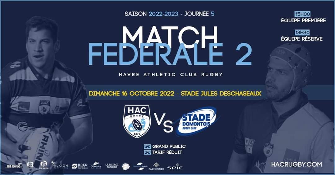 HAC vs STADE DOMONTOIS