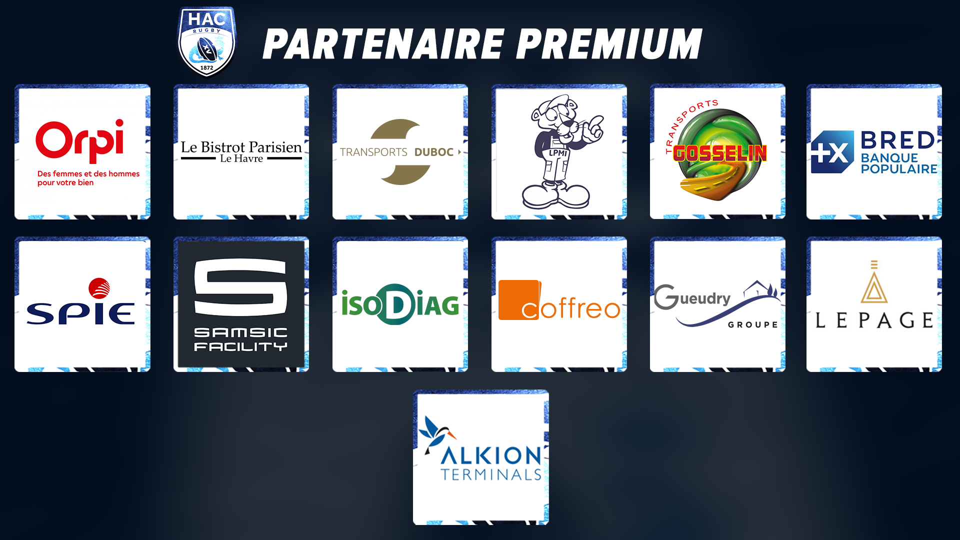 Partenaire Premium Partenaire premium du HAC Rugby