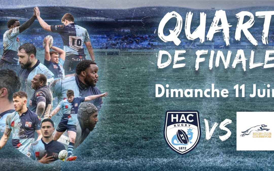 1/4 DE FINALE – HAC vs COURBEVOIE