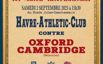 Magazine HAC vs OXFORD/CAMBRIDGE
